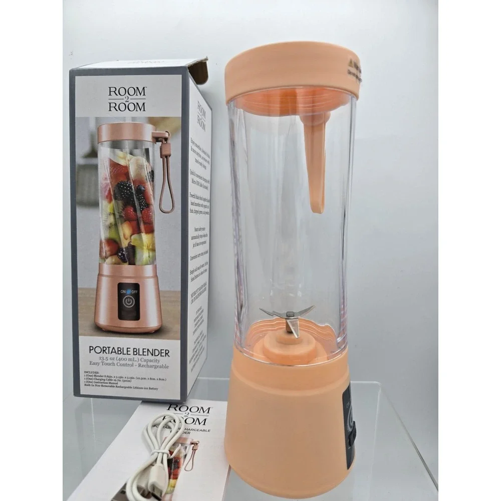 Room 2 Room Portable Blender PINK - BRAND NEW! Shakes - Smoothies - Pre Workout!